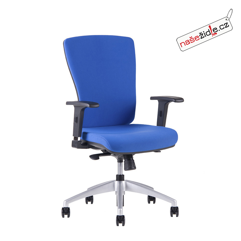Kancelářská židle Halia BP modrá