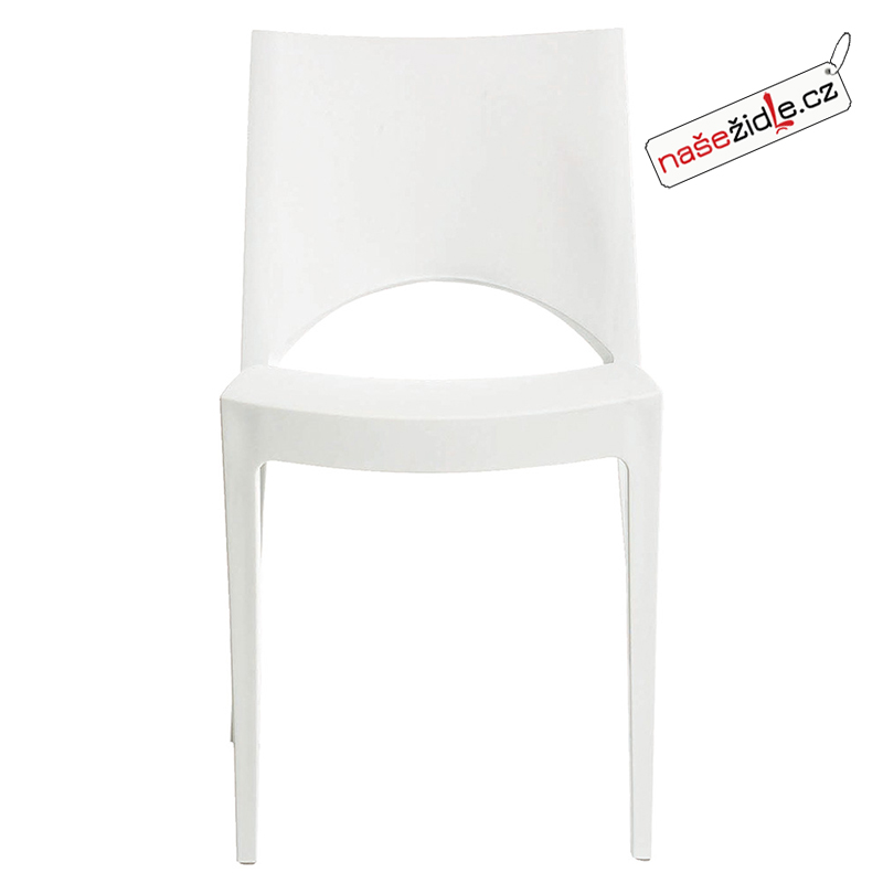 Plastová židle PARIS bianco