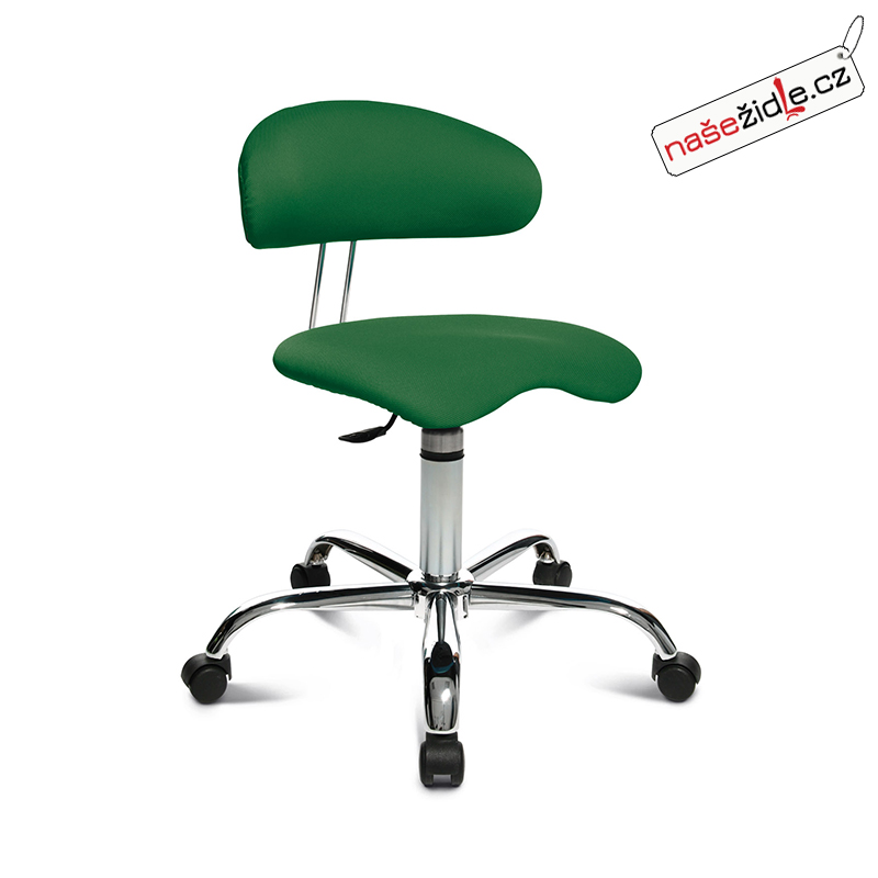 Kancelářská zdravotní židle SITNESS 40 zelená