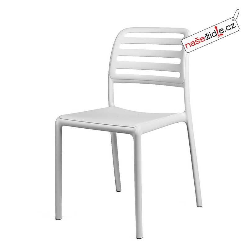 Plastová židle COSTA bianco